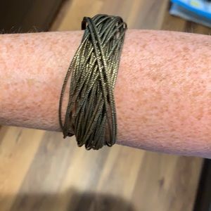 Gold/Copper Slinky Bracelet